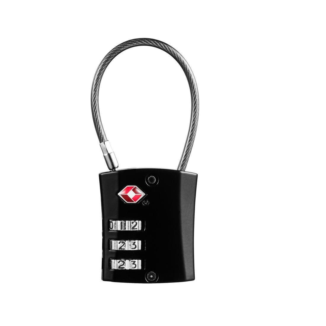 Code Cable Lock - Travel Tsa, Black, No Color, large image number 2