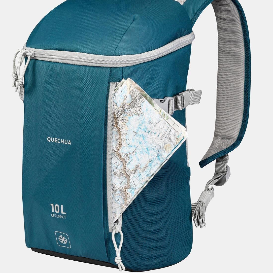 QUECHUA - Isothermal Backpack - 10 L Nh Ice Compact 100, Blue