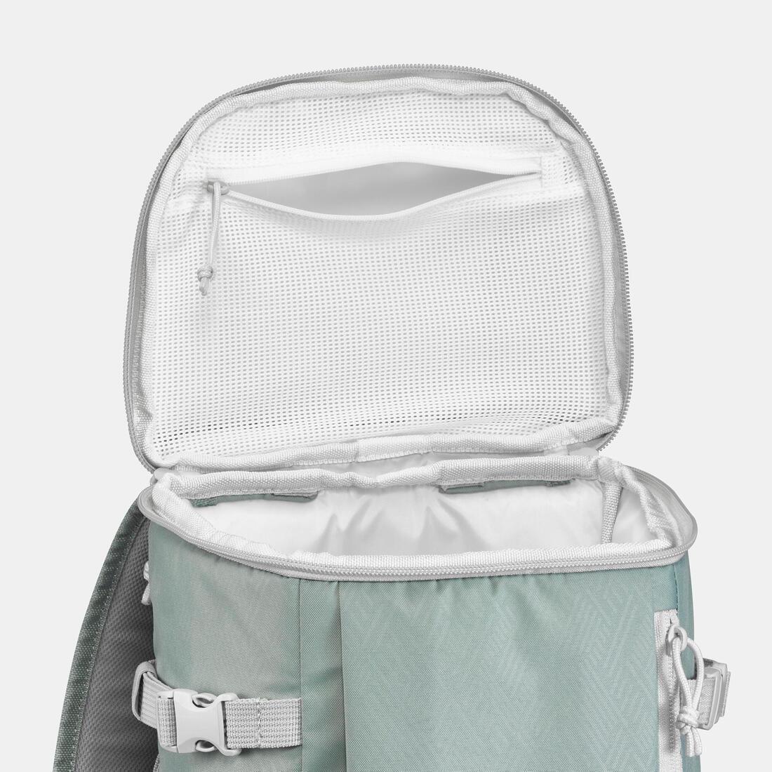Ice 10 L compact and isothermal backpack 100, frozen green, No Color, large image number 6