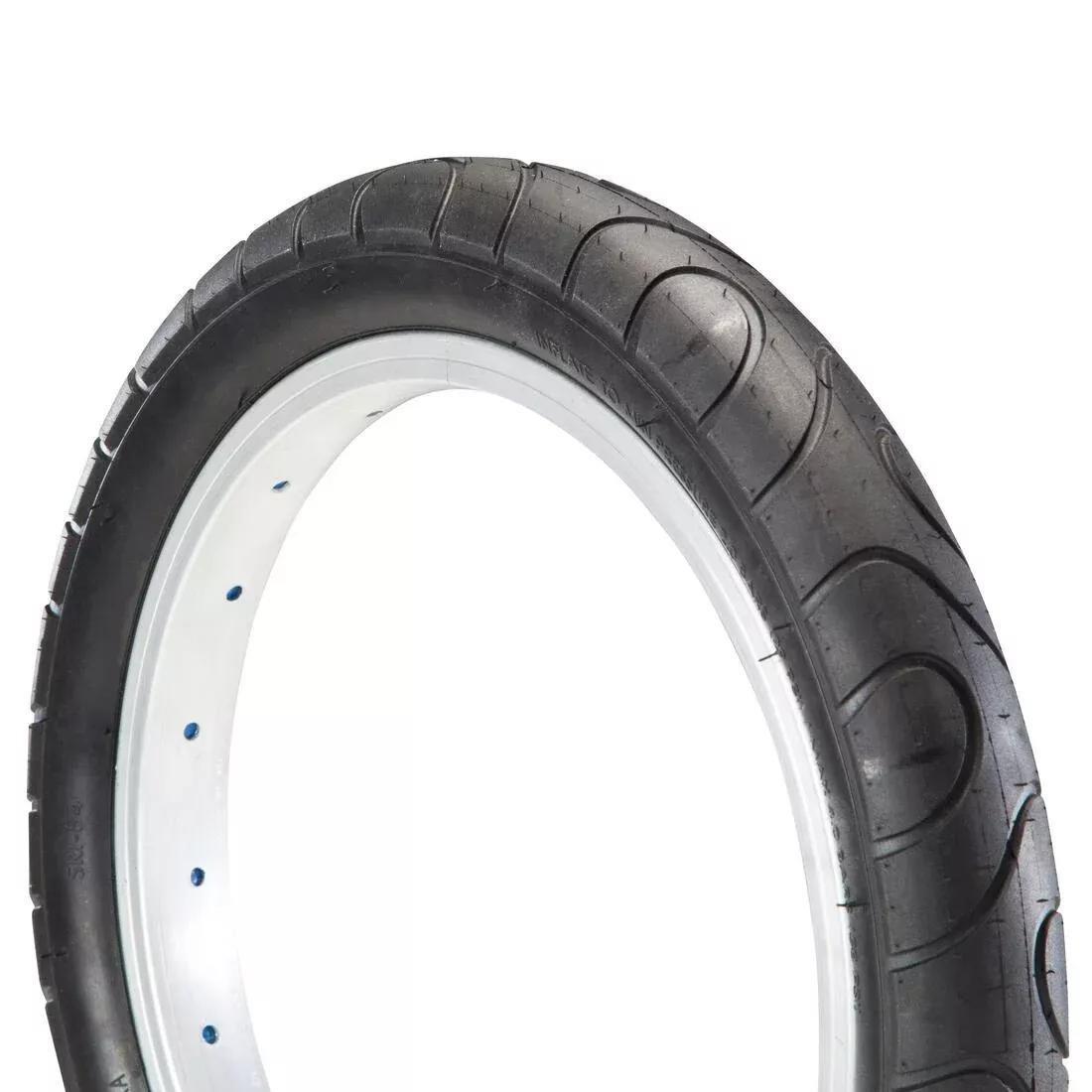Kids Bike Tyre, Black, No Color, large image number 0