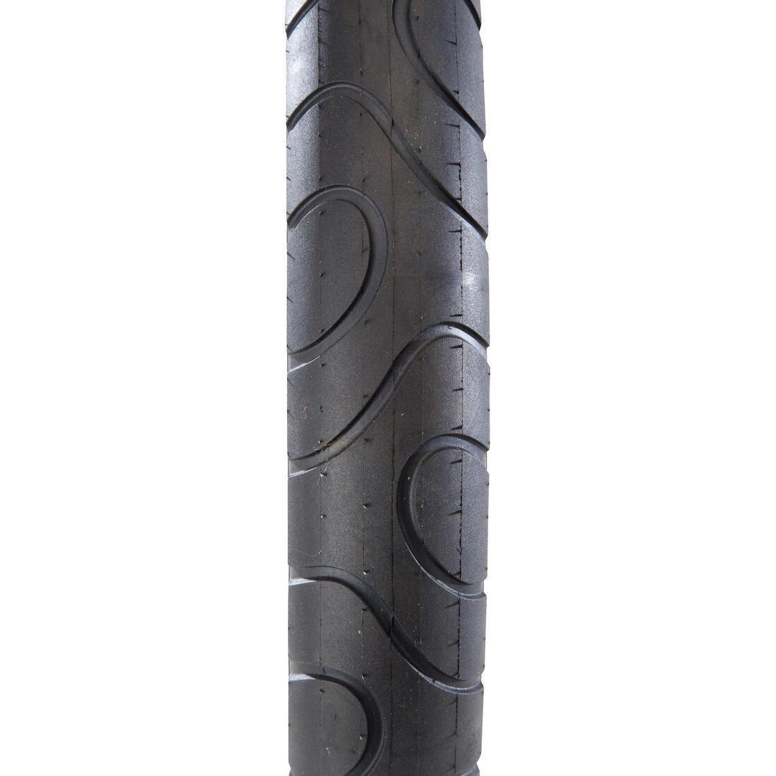 Kids Bike Tyre, Black, No Color, large image number 1