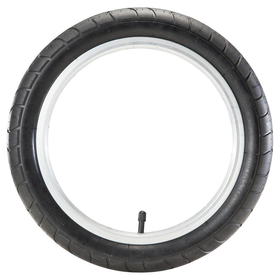Kids Bike Tyre, Black, No Color, large image number 2
