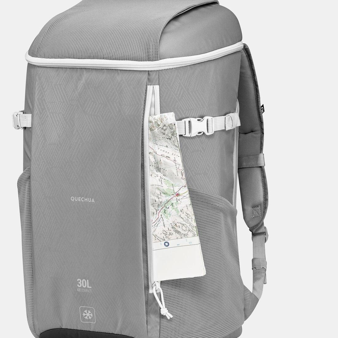 QUECHUA - Isothermal backpack 30L - NH Ice compact 100, Pewter