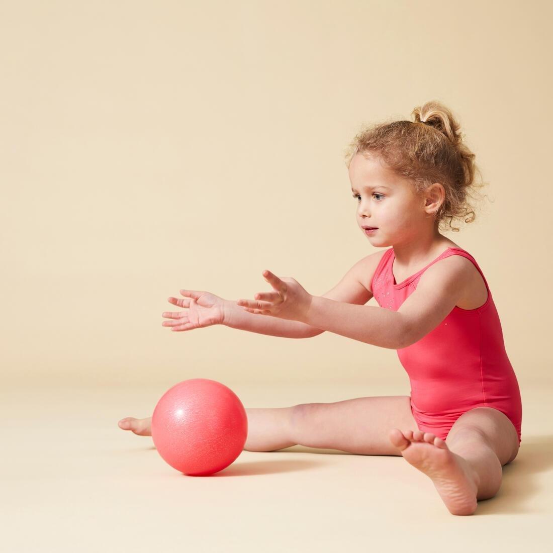 Rhythmic Gymnastics (Gr) Ball , Fluo Coral Pink, No Color, large image number 6