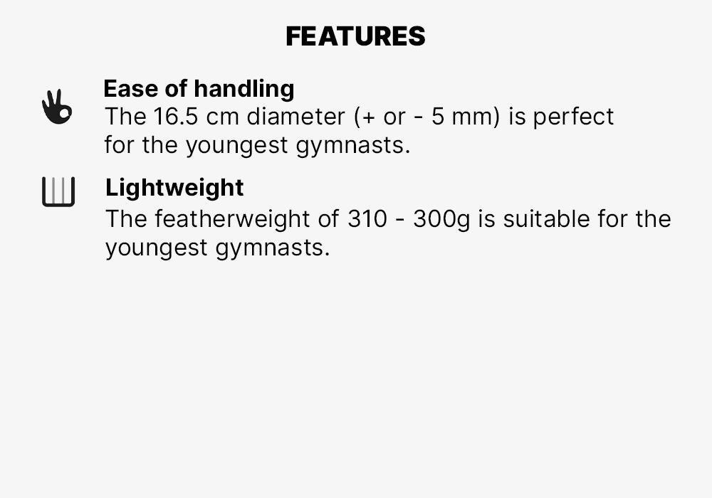 Rhythmic Gymnastics (Gr) Ball 16.5 Cm, Pink, No Color, medium