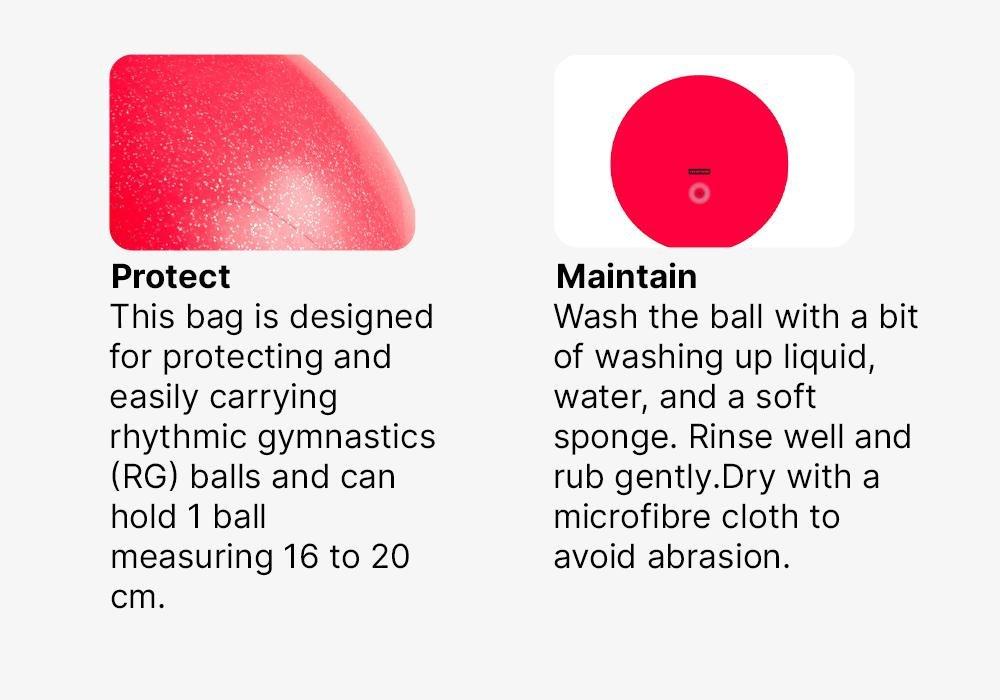Rhythmic Gymnastics (Gr) Ball , Fluo Coral Pink, No Color, large image number 17