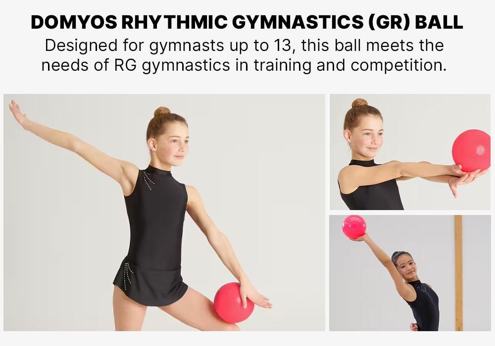Rhythmic Gymnastics (Gr) Ball , Fluo Coral Pink, No Color, large image number 18