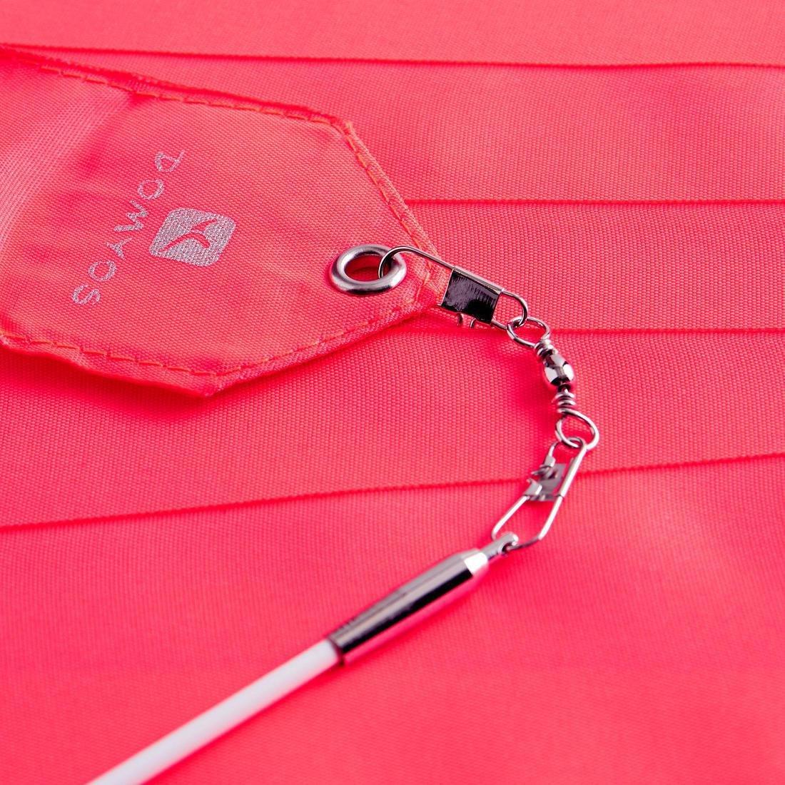 Rhythmic Gymnastics (RG) Ribbon, Fluo Coral Pink, No Color, medium