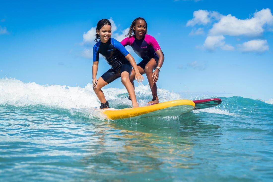 Foam Surfboard 100 6'8 Supplied With A Leash And 3 Fins., No Color, large image number 13