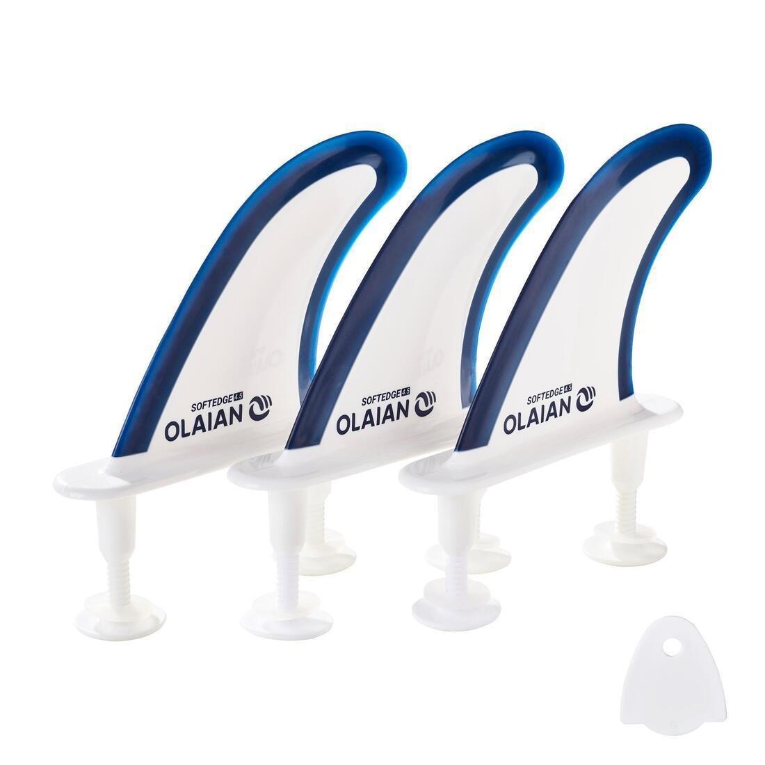 Foam Surfboard 100 8'2 Supplied With A Leash And 3 Fins., No Color, large image number 8