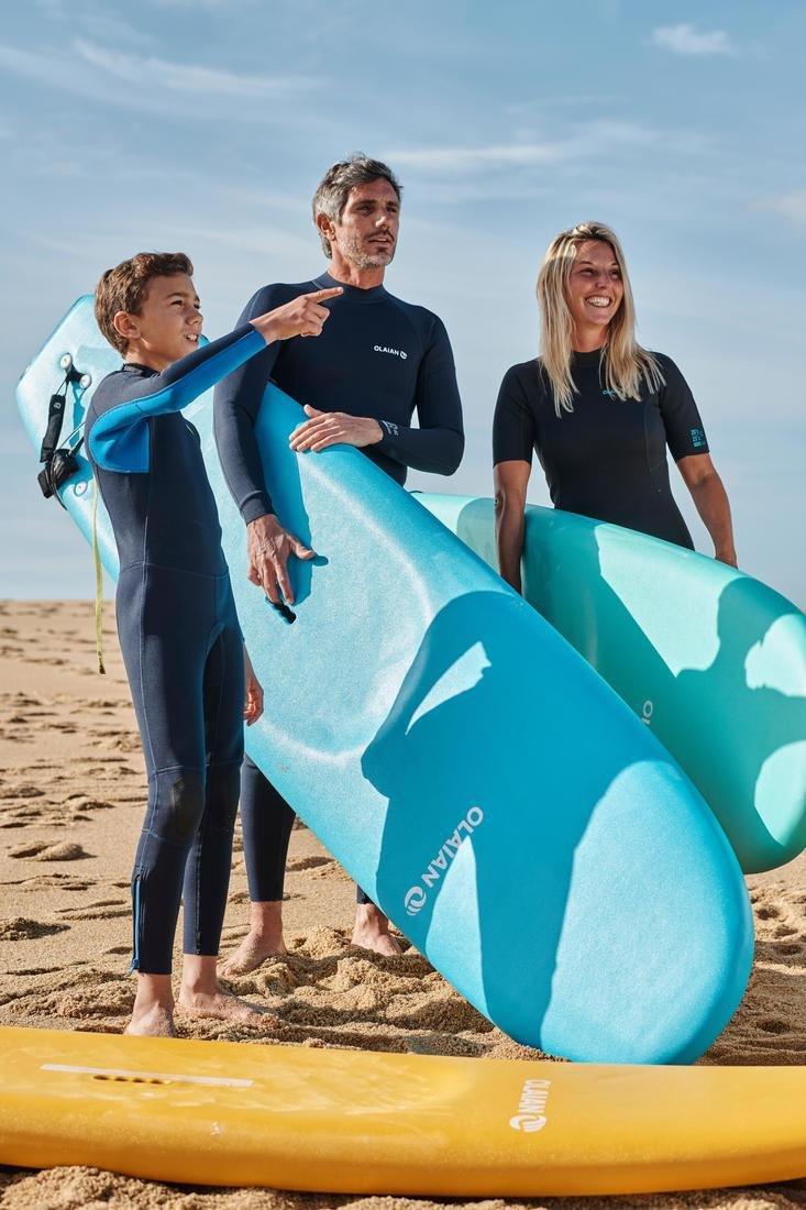 Foam Surfboard 100 8'2 Supplied With A Leash And 3 Fins., No Color, large image number 13