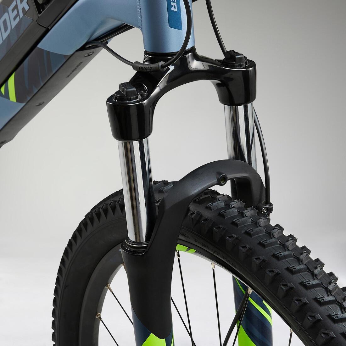 27.5 Hardtail Electric Mountain Bike - E-ST 100, Blue, No Color, large image number 5