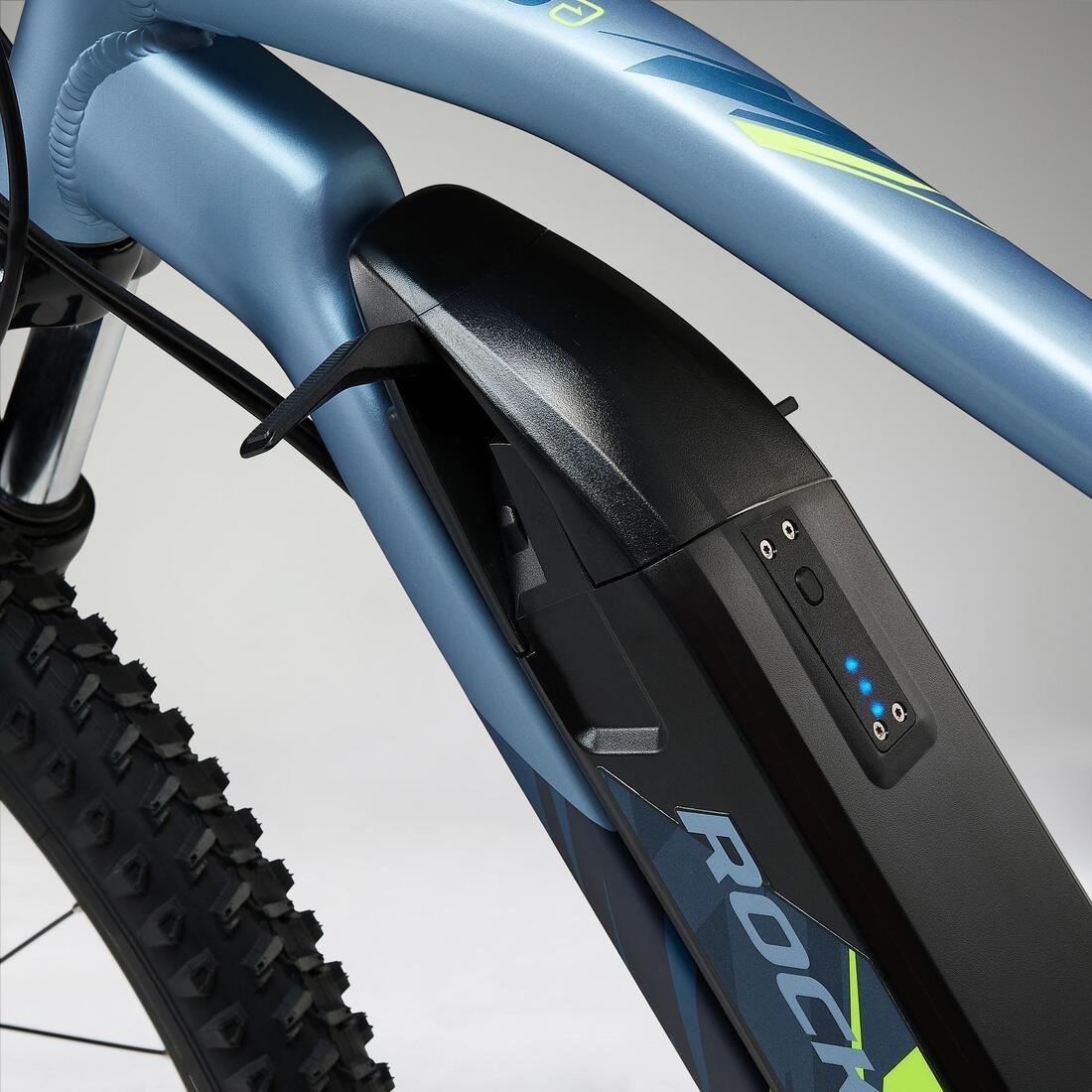 27.5 Hardtail Electric Mountain Bike - E-ST 100, Blue, No Color, large image number 9