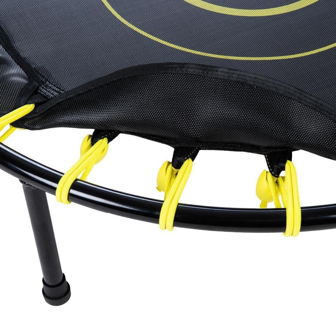 Fitness Trampoline With Front Bar - Fit Trampo 500, Black, No Color, large image number 4