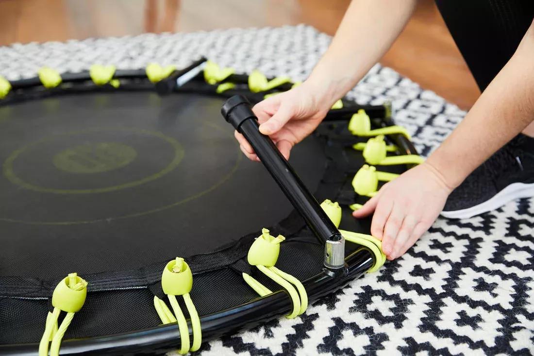 Fitness Trampoline With Front Bar - Fit Trampo 500, No Color, large image number 12