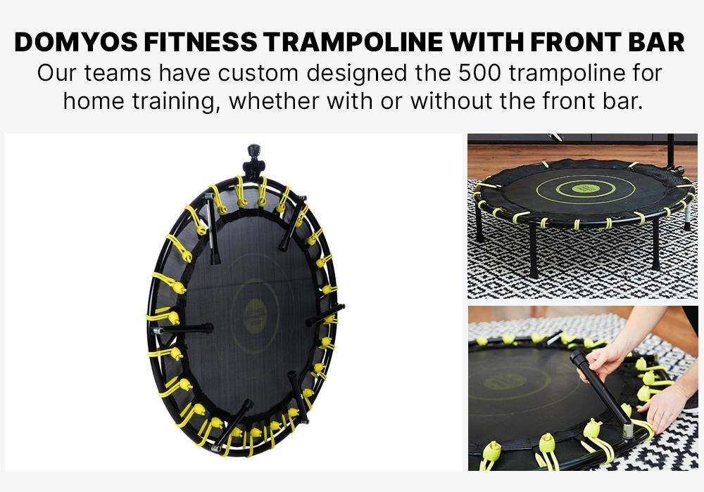 Fitness Trampoline With Front Bar - Fit Trampo 500, No Color, large image number 16