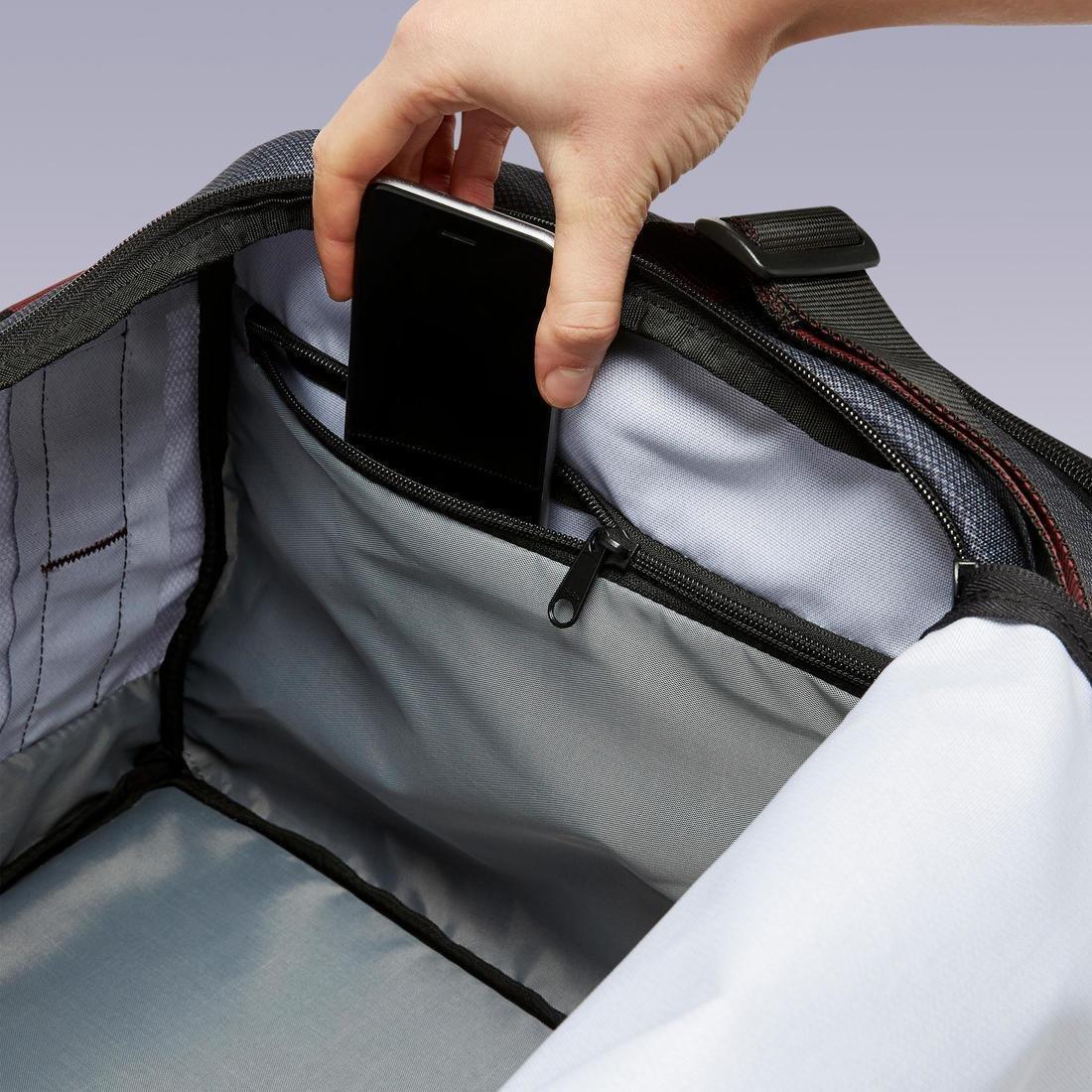 Sports Bag Academic, Black, No Color, large image number 6