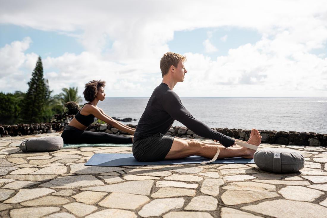 Women Eco-Designed Gentle Yoga Leggings, Black, No Color, large image number 12