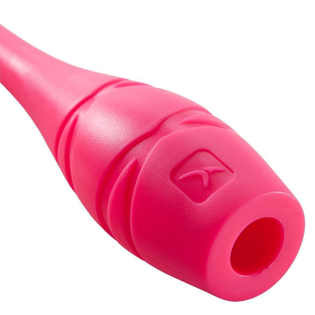 Rhythmic Gymnastics Clubs, Fluo Coral Pink, No Color, large image number 10