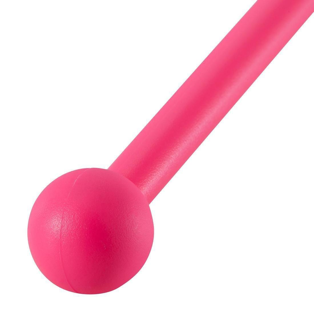 Rhythmic Gymnastics Clubs, Fluo Coral Pink, No Color, large image number 11