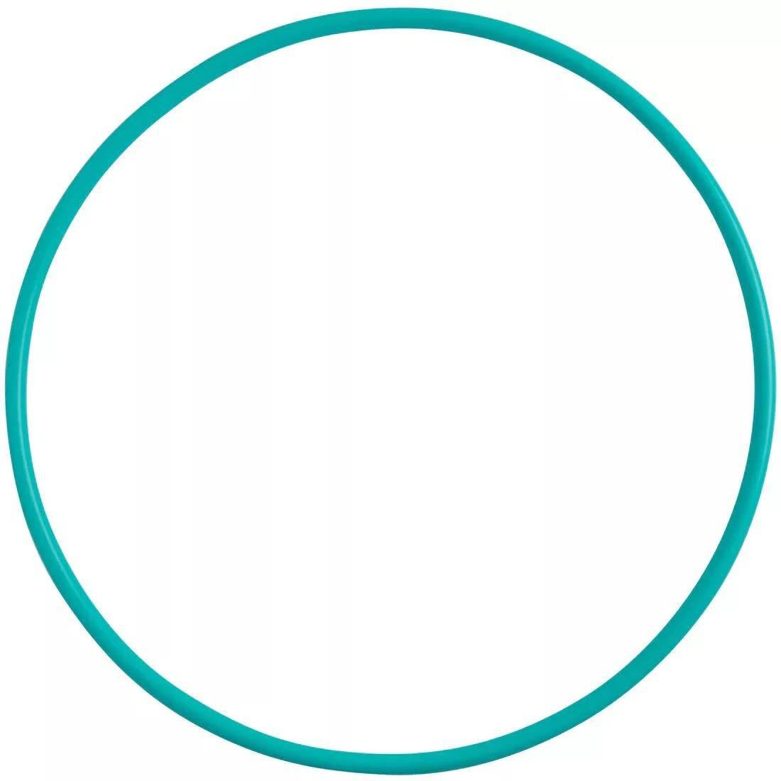 Rhythmic Gymnastics Hoop, Emerald Green, No Color, medium
