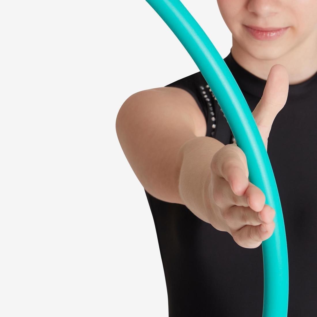 Rhythmic Gymnastics Hoop, Emerald Green, No Color, medium