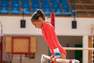 DOMYOS - Womens Artistic GymnasticsLong-Sleeved Leotard, Black