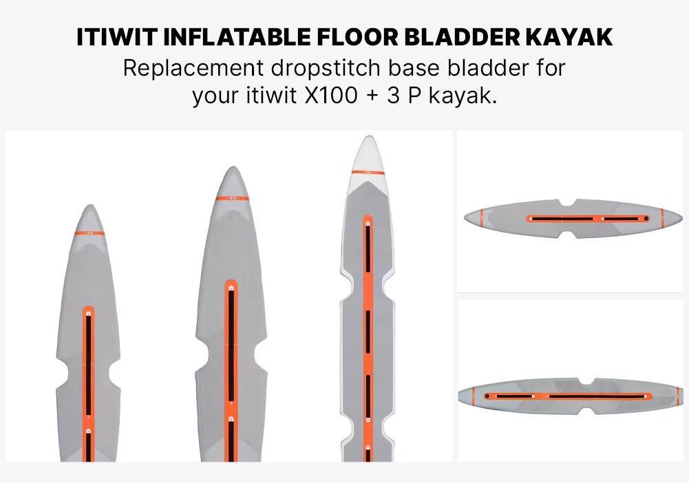 Floor Drop Stitch Kayak X100+ 3P, No Color, large image number 4