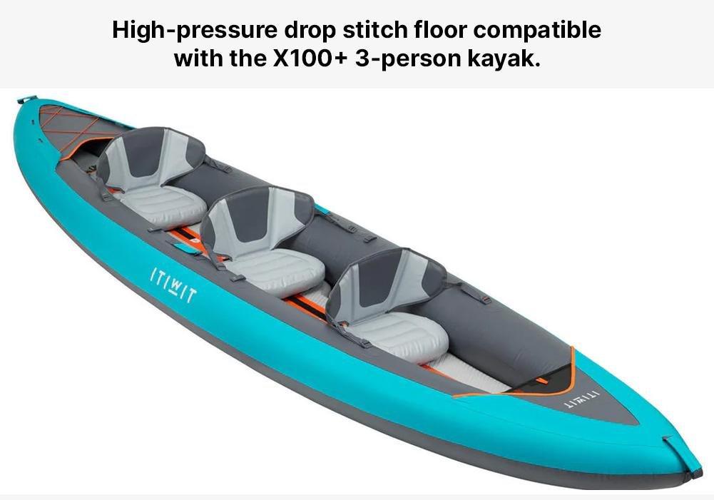 Floor Drop Stitch Kayak X100+ 3P, No Color, large image number 5