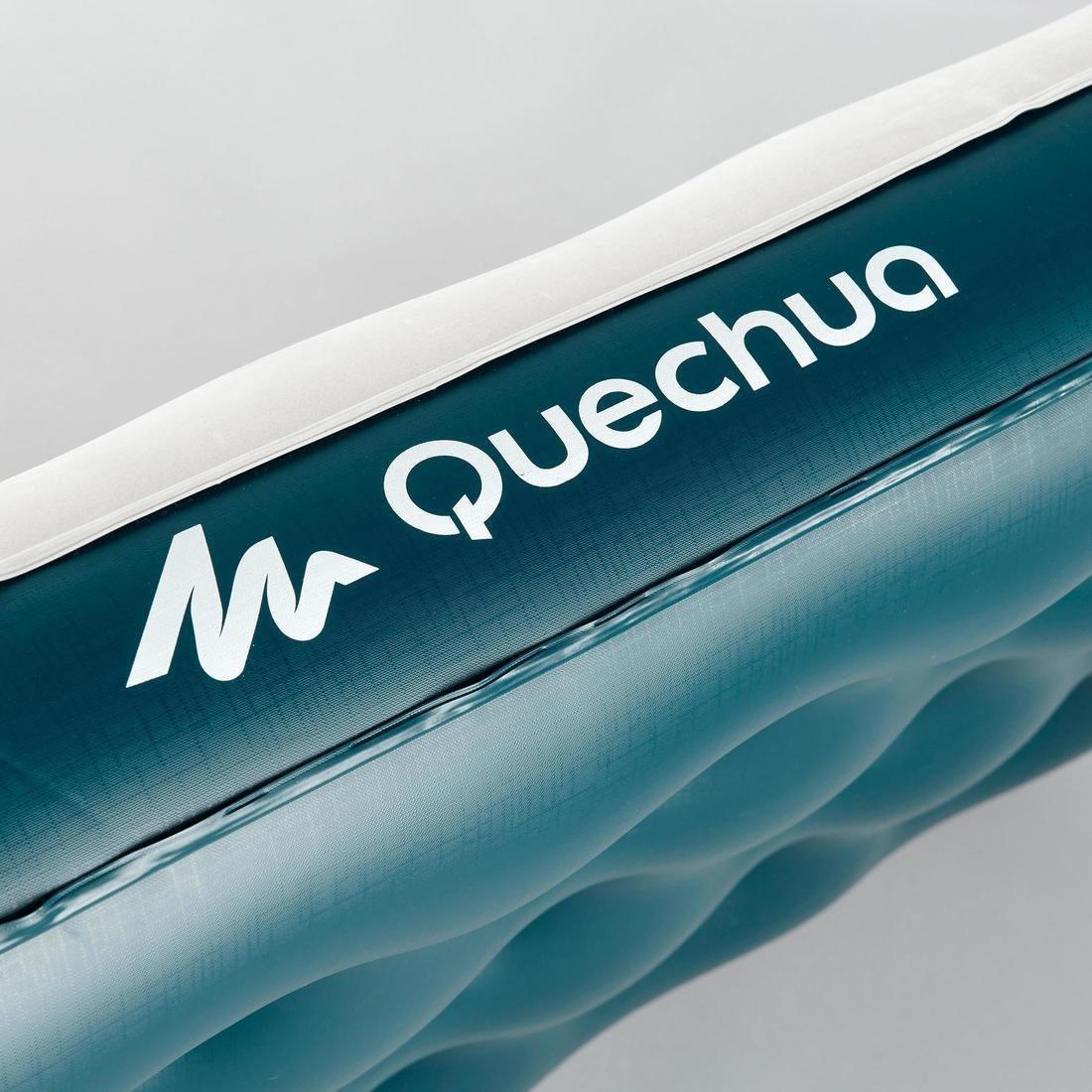 QUECHUA - Single Camping Mattress, Putty