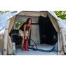 QUECHUA - Inflatable Camping Mattress - Air Basic  - 2 Person, Putty