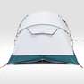 QUECHUA - Nature Hiking 4 People 2 Bedrooms Camping Tent With Poles