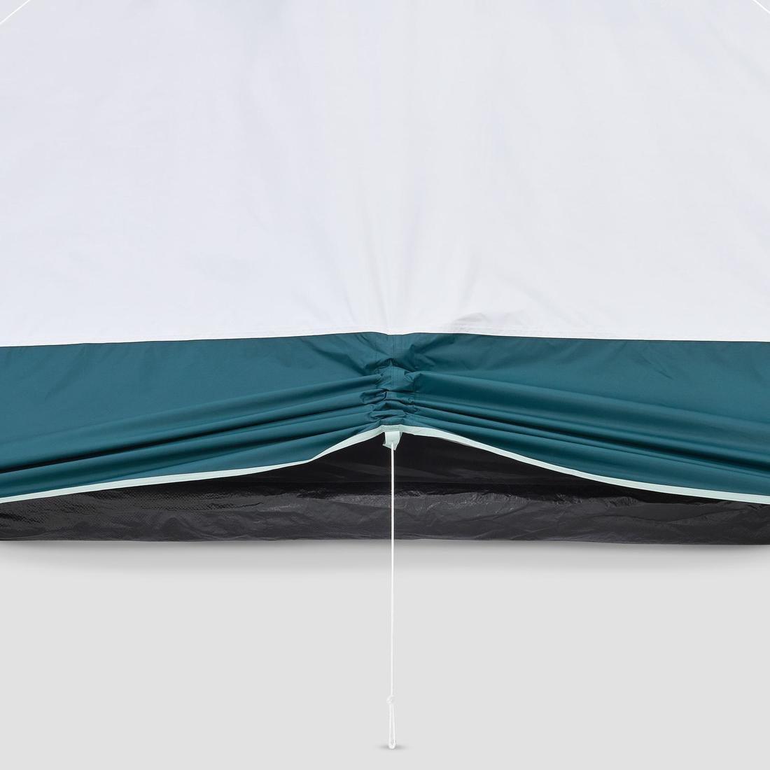 Nature Hiking 4 People 2 Bedrooms Camping Tent With Poles, No Color, large image number 9
