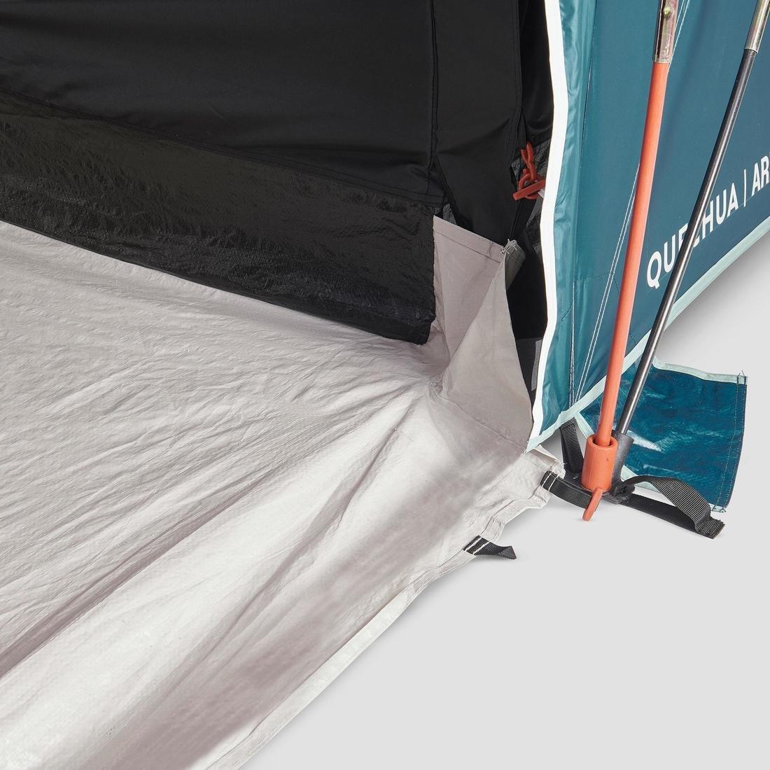 Nature Hiking 4 People 2 Bedrooms Camping Tent With Poles, No Color, large image number 13