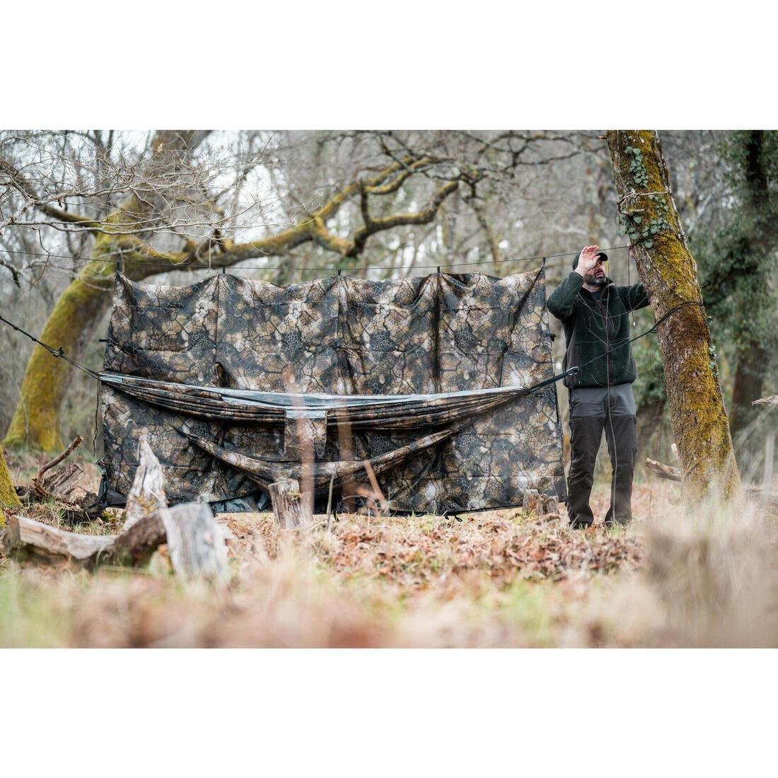 TARP Bushcraft 2.95&nbsp;x&nbsp;2.8 m Waterproof Camouflage Furtiv, Multicolour, No Color, large image number 6