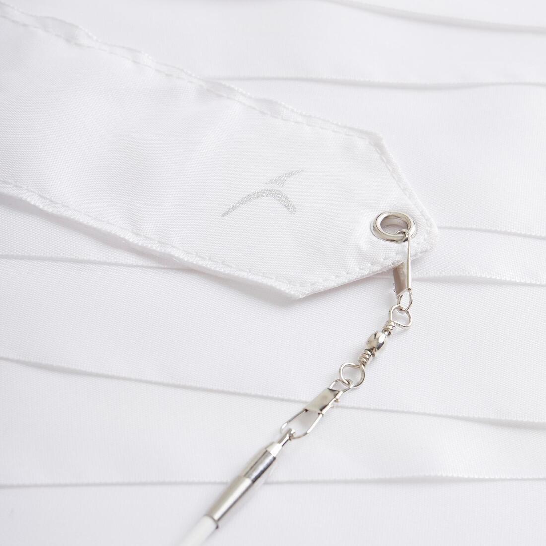 Rhythmic Gymnastics (Rg)Ribbon - Customisable, White, No Color, large image number 2