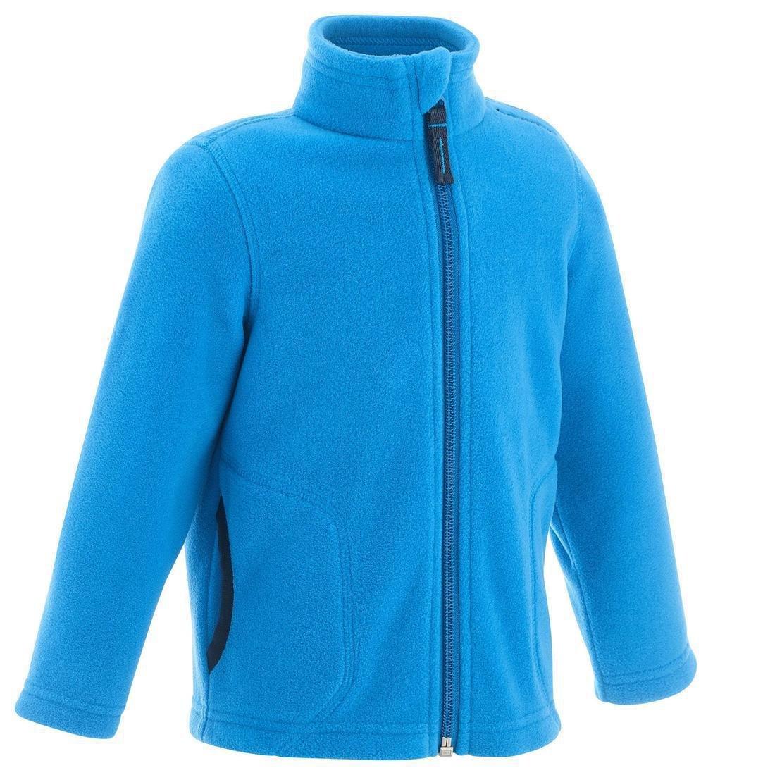 Kids' MH150 Hiking fleece Jacket, Navy, , large image number 9