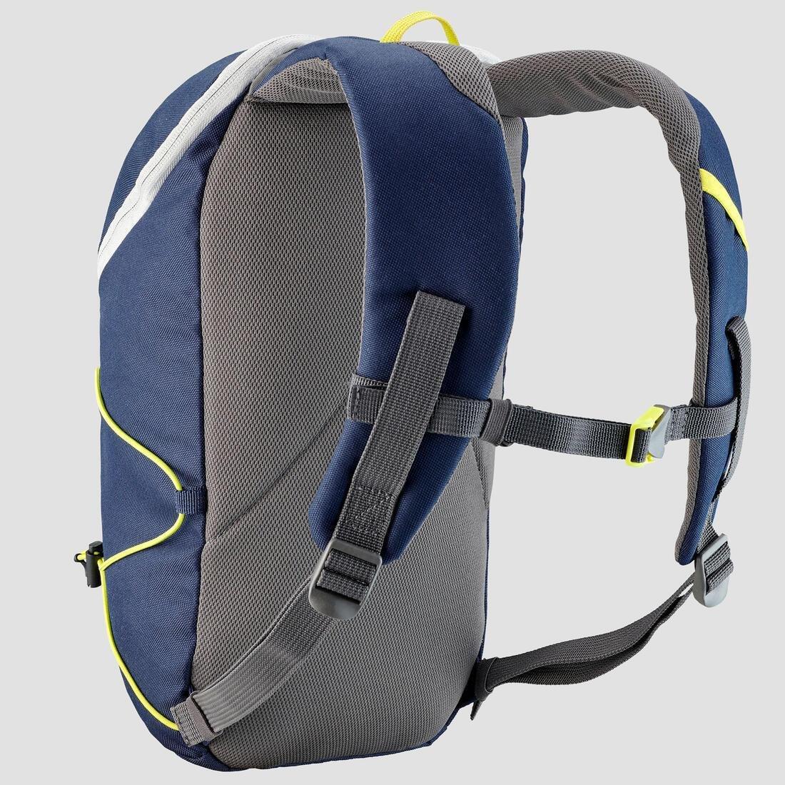 Kids' Hiking Backpack MH100, Navy Blue, No Color, large image number 3