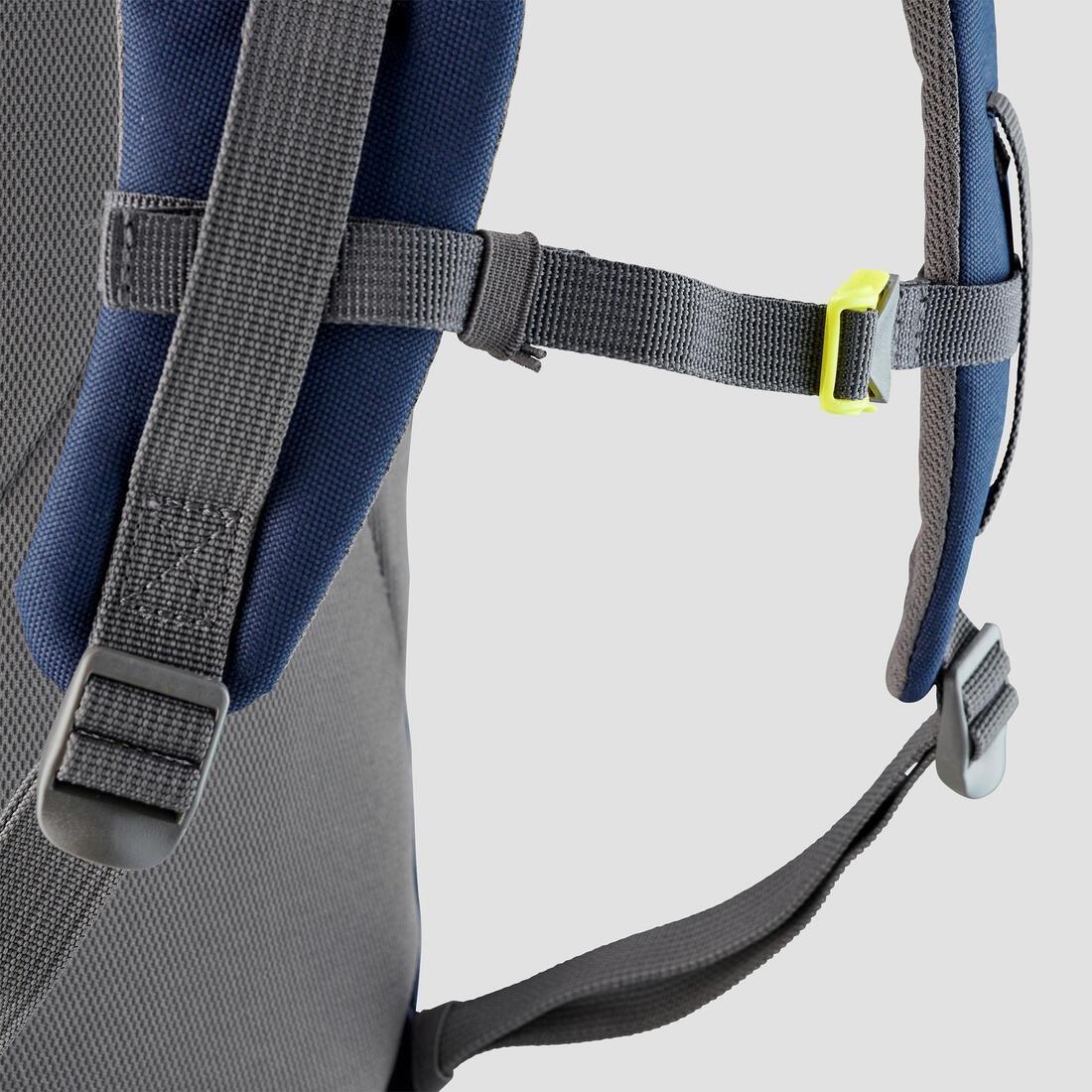 Kids' Hiking Backpack MH100, Navy Blue, No Color, large image number 8