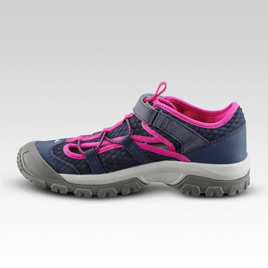 Kids Unisex Walking Sandals, Navy, No Color, medium