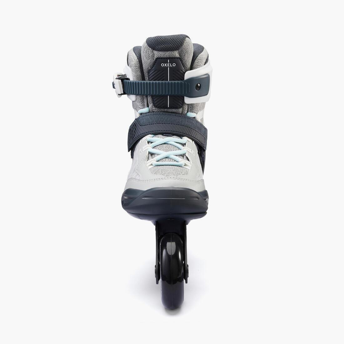 COMET GREY Adult Inline Fitness Skates FIT500 - Ice Grey, No Color, medium