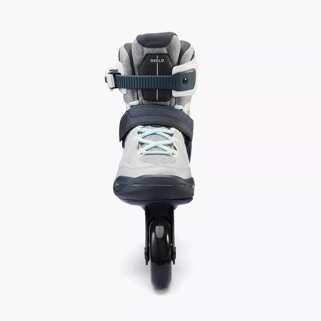 COMET GREY Adult Inline Fitness Skates FIT500 - Ice Grey, , large image number 4