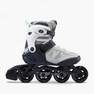 OXELO - Adult Fitness Inline Skates FIT500 - Peppermint, Steel grey