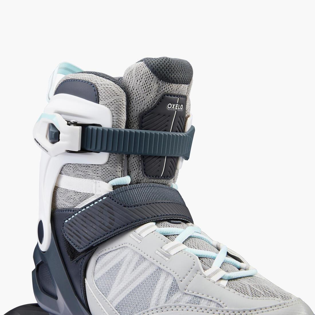 COMET GREY Adult Inline Fitness Skates FIT500 - Ice Grey, , large image number 8