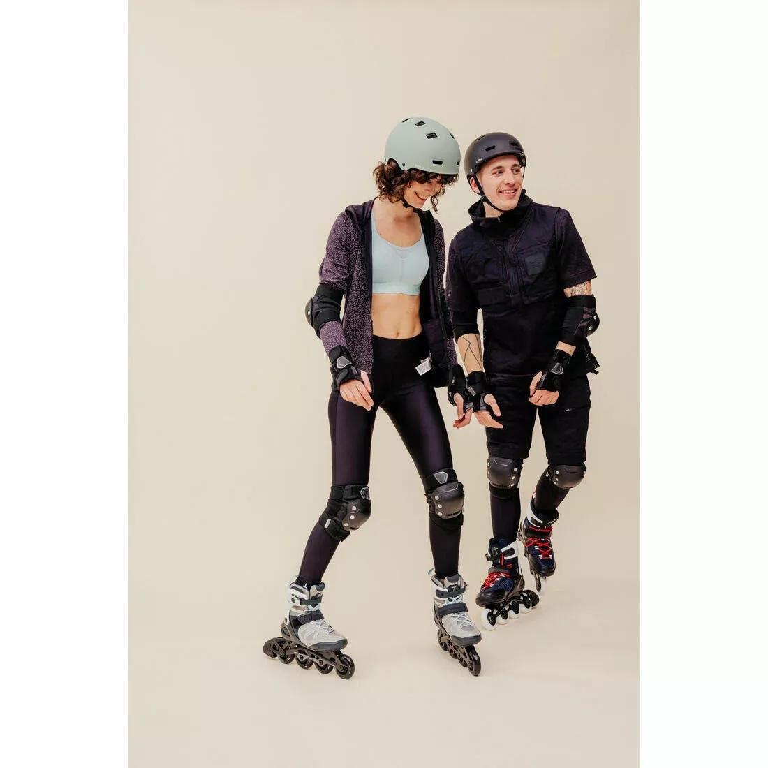 COMET GREY Adult Inline Fitness Skates FIT500 - Ice Grey, No Color, large image number 14