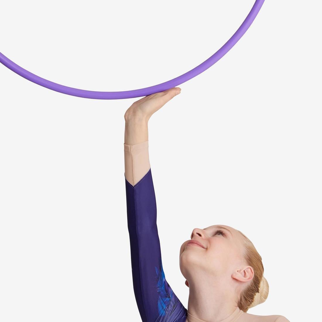 Rhythmic Gymnastics Hoop, Purple, No Color, large image number 1