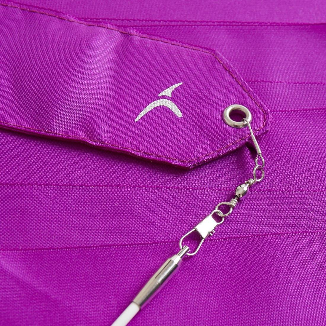 Rhythmic Gymnastics (RG) Ribbon, Customisable, Purple, No Color, large image number 4