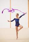 DOMYOS - Rhythmic Gymnastics (RG) Ribbon, Customisable, Purple