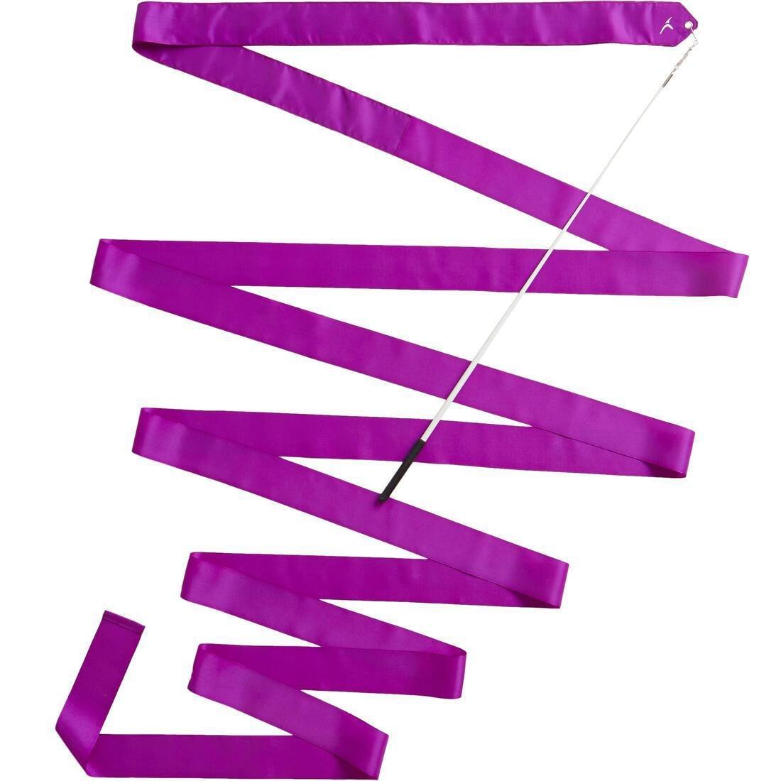Rhythmic Gymnastics (RG) Ribbon, Customisable, Purple, No Color, large image number 8