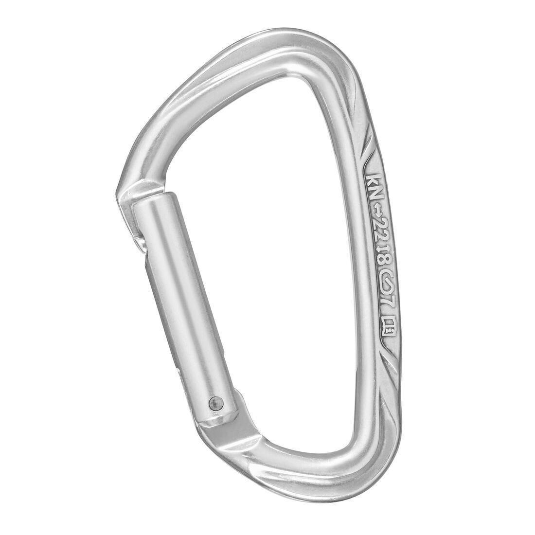 Non-Locking Carabiner - Rocky M Polished, Blue, No Color, large image number 10